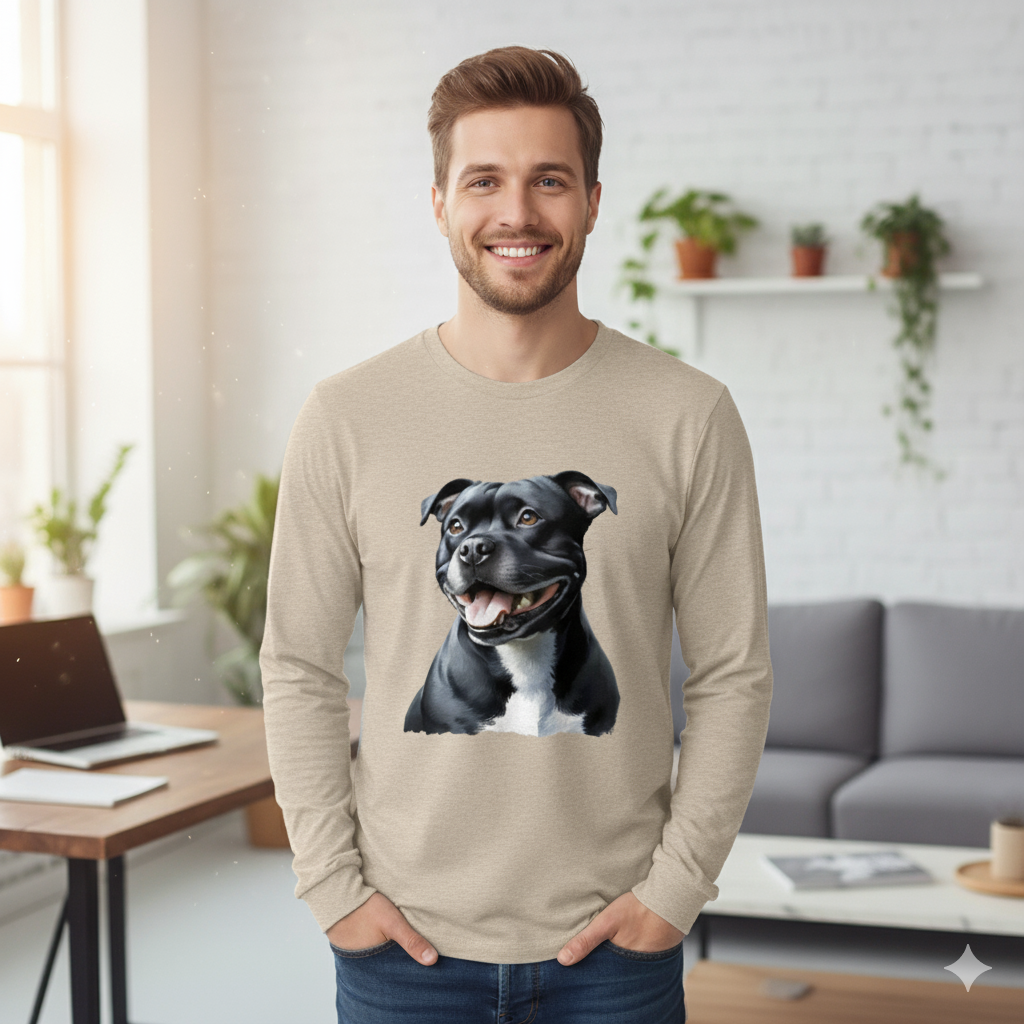 Bluza męska z nadrukiem - Staffordshire Bull Terrier