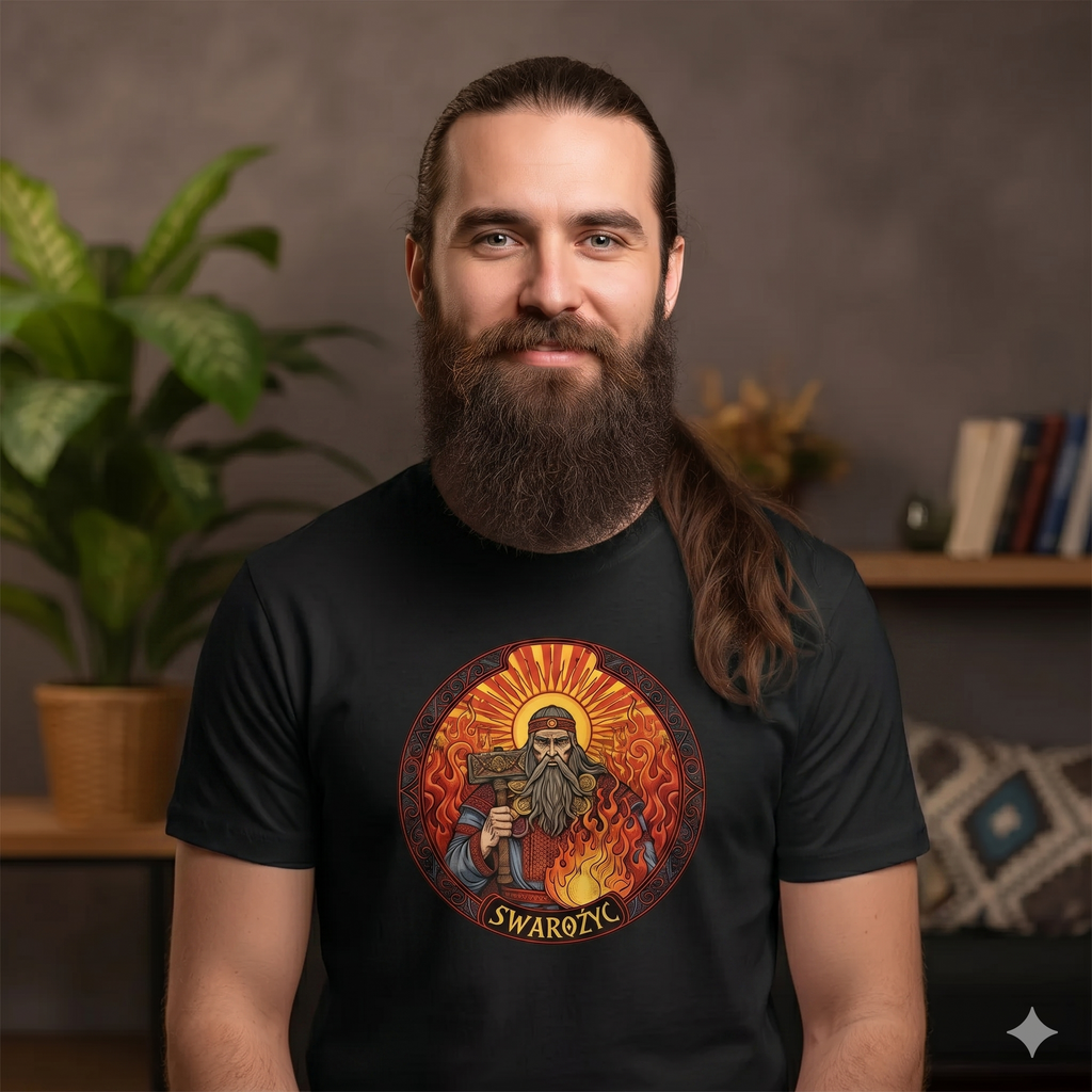 T-shirt męski - Swaróg - Mitologia słowiańska
