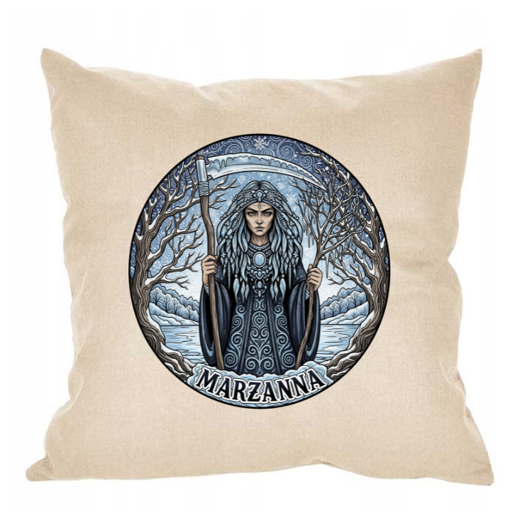 Poszewka na poduszkę „Mitologia Słowiańska – Marzanna”