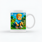 Kubek personalizowany z własnym nadrukiem w stylu gry komputerowej