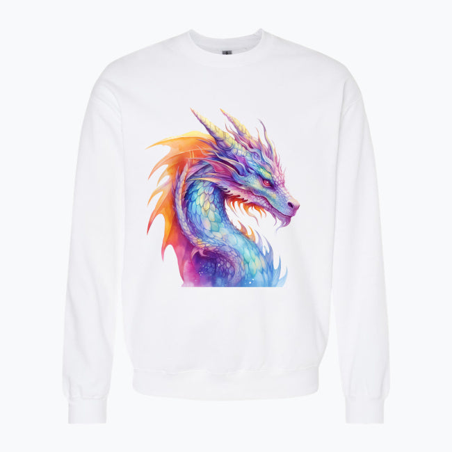 Bluza damska - Kolorowy smok