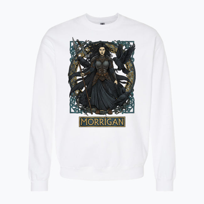Bluza damska z nadrukiem - Morrigan - Mitologia celtycka