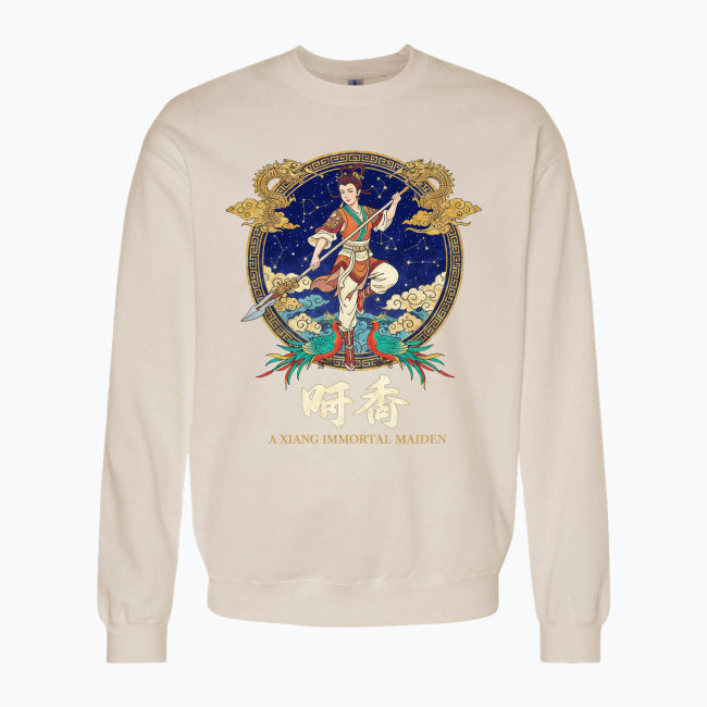 Bluza damska z nadrukiem - A Xiang Immortal Maiden - Mitologia japońska