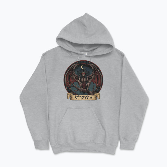 Bluza męska z kapturem - Strzyga - Mitologia słowiańska