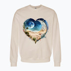 Bluza damska - Księżycowe serce