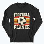 Męska koszulka z długim rękawem - Football Player