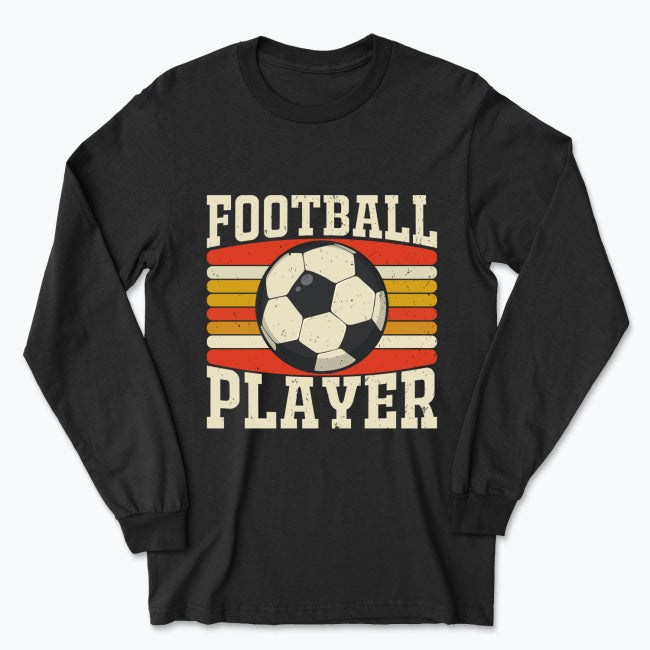 Męska koszulka z długim rękawem - Football Player