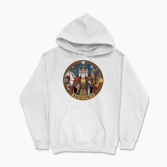 Bluza męska z kapturem - Świętowit - Mitologia słowiańska