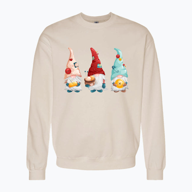 Bluza damska z nadrukiem - Pracowite gnomy