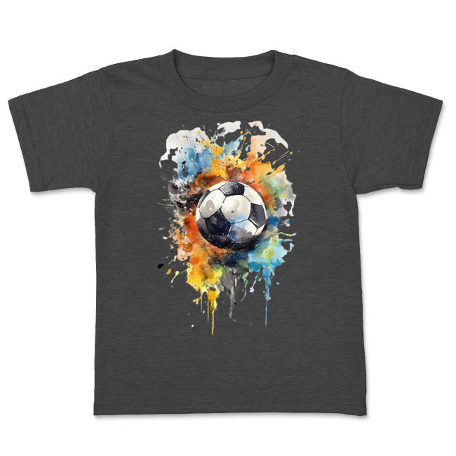 T-shirt dziecięcy - Piłka w kolorach