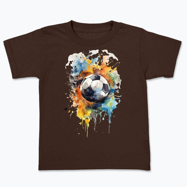 T-shirt dziecięcy - Piłka w kolorach