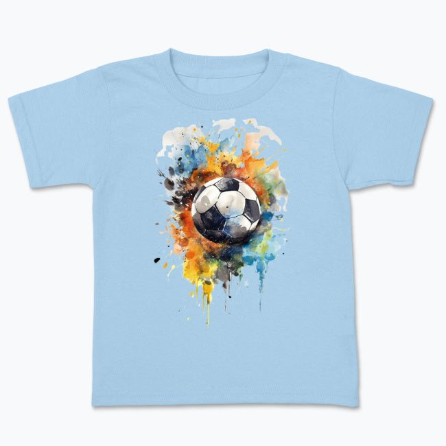 T-shirt dziecięcy - Piłka w kolorach