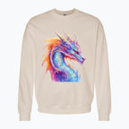 Bluza damska - Kolorowy smok