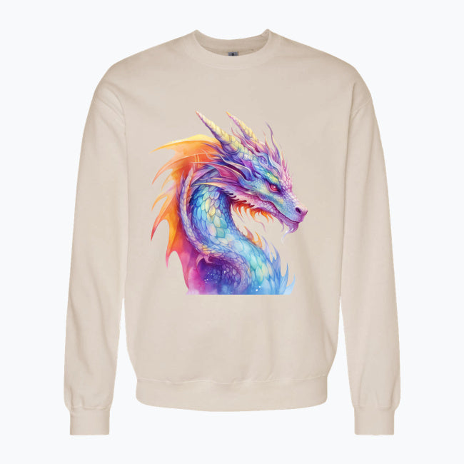 Bluza damska - Kolorowy smok