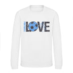 Bluza dziecięca z nadrukiem - Love football