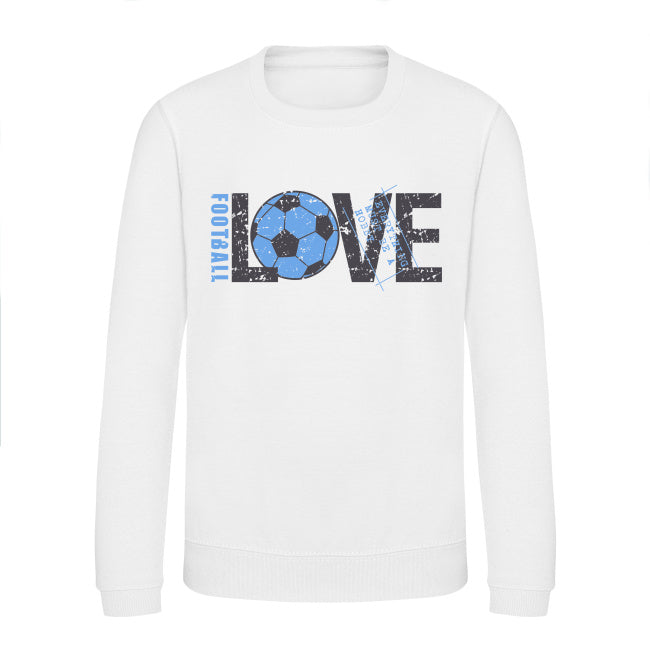 Bluza dziecięca z nadrukiem - Love football