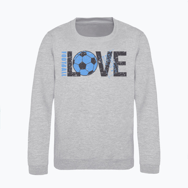 Bluza dziecięca z nadrukiem - Love football
