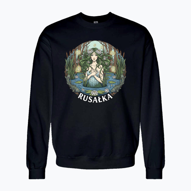 Bluza damska z nadrukiem - Rusałka - Mitologia słowiańska