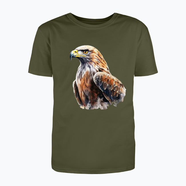 T-shirt męski z nadrukiem - Orzeł