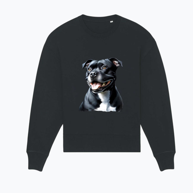 Bluza damska z nadrukiem - Staffordshire Bull Terrier