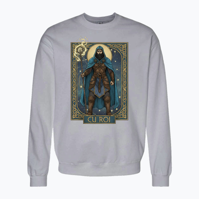 Bluza męska z nadrukiem - Cu Roi - Mitologia celtycka