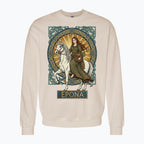 Bluza damska z nadrukiem - Epona - Mitologia celtycka