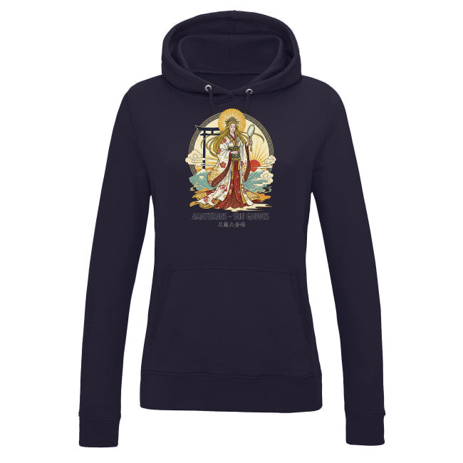 Damska bluza z kapturem - Amateraus - Mitologia japońska