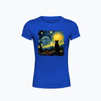 T-shirt z nadrukiem - Kot van Gogha