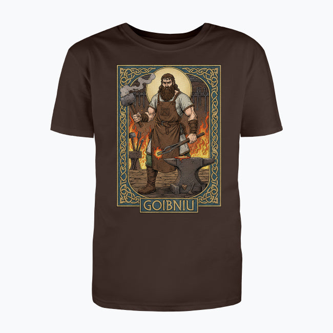 T-shirt męski z nadrukiem - Goibniu - Mitilogia celtycka