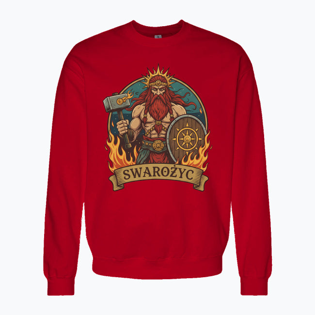 Bluza męska z nadrukiem - Swarożyc - Mitologia słowiańska