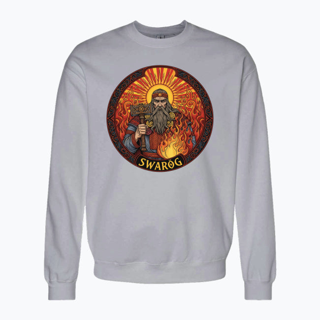 Bluza męska z nadrukiem - Swaróg - Mitologia słowiańska