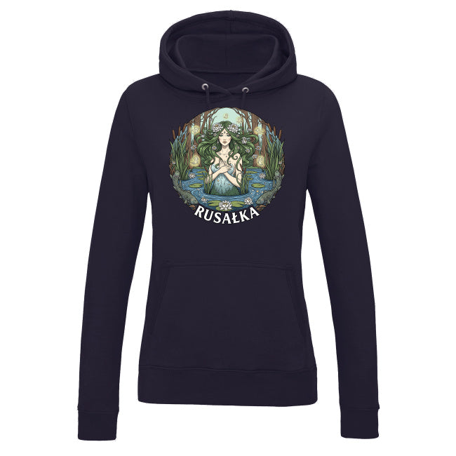 Damska bluza z kapturem - Rusałka - Mitologia słowiańska