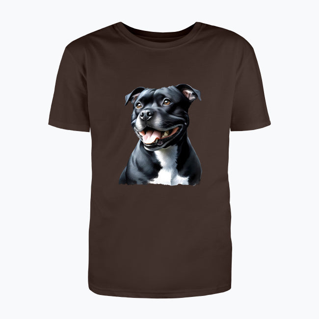 Koszulka męska z nadrukiem - Staffordshire Bull Terrier