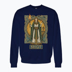 Bluza damska z nadrukiem - Brigit - Mitologia celtycka