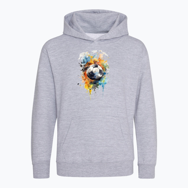 Bluza dziecięca z kapturem - Piłka w kolorach