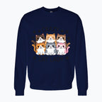 Bluza damska z nadrukiem - Crazy cat lady