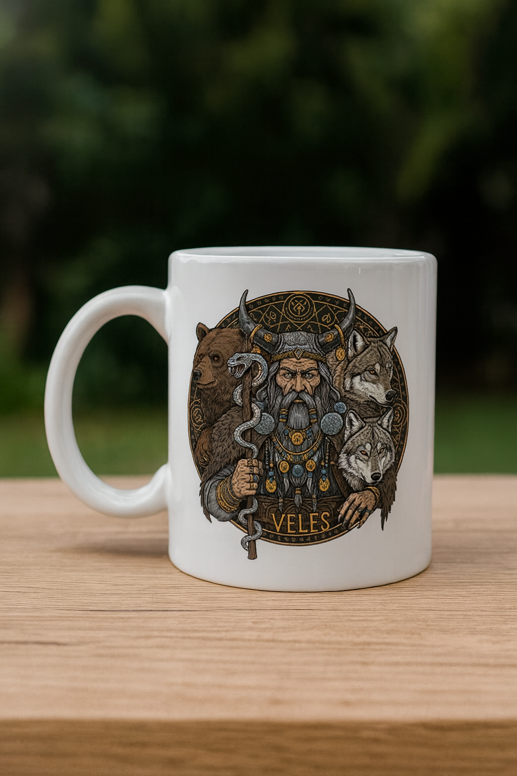 Kubek z nadrukiem - Veles - Mitologia słowiańska