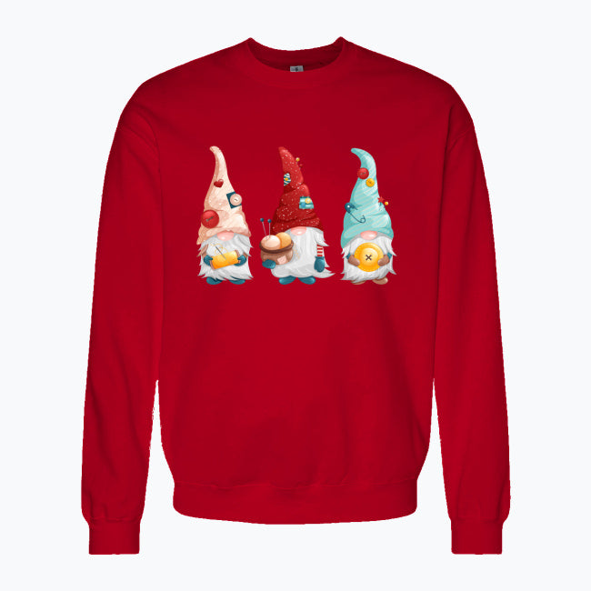 Bluza damska z nadrukiem - Pracowite gnomy