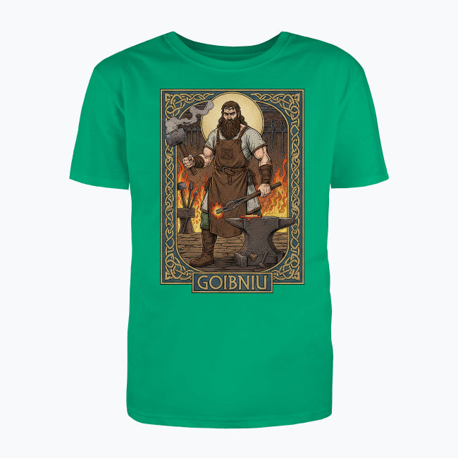 T-shirt męski z nadrukiem - Goibniu - Mitilogia celtycka