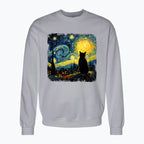 Bluza damska z nadrukiem - Kot van Gogha