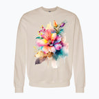 Bluza damska - Kolorowy kwiat