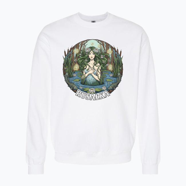 Bluza damska z nadrukiem - Rusałka - Mitologia słowiańska