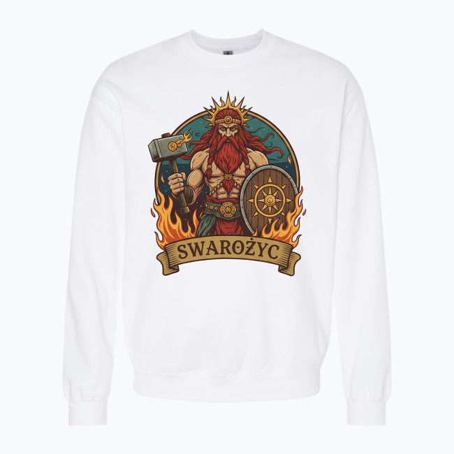Bluza męska z nadrukiem - Swarożyc - Mitologia słowiańska