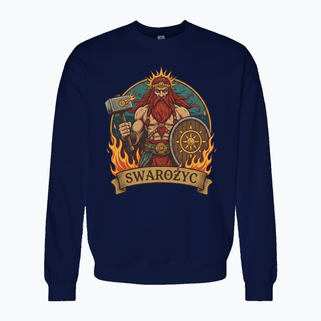 Bluza męska z nadrukiem - Swarożyc - Mitologia słowiańska