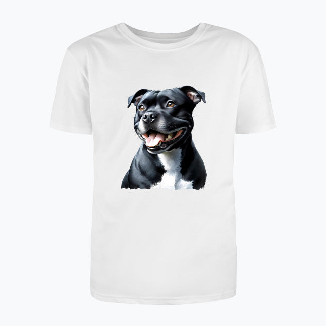 Koszulka męska z nadrukiem - Staffordshire Bull Terrier