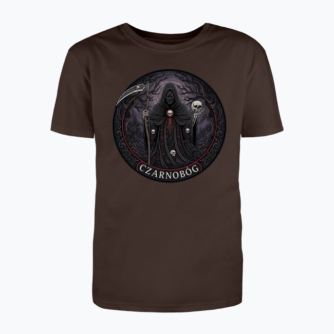 T-shirt męski z nadrukiem - Czarnbóg - Mitologia słowiańska