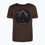 T-shirt męski z nadrukiem - Czarnbóg - Mitologia słowiańska