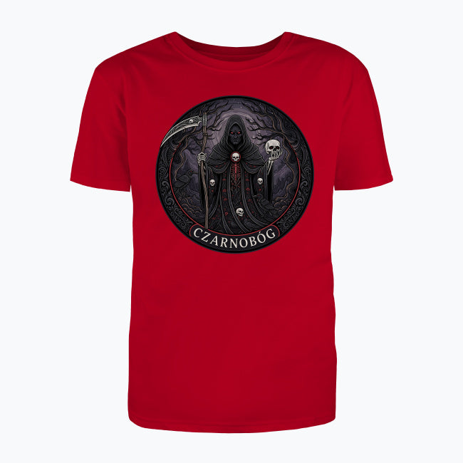 T-shirt męski z nadrukiem - Czarnbóg - Mitologia słowiańska