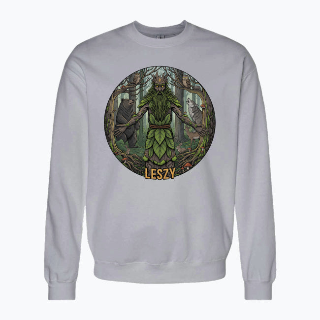 Bluza męska z nadrukiem - Leszy - Mitologia słowiańska