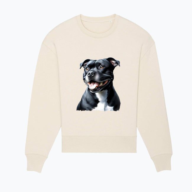 Bluza damska z nadrukiem - Staffordshire Bull Terrier